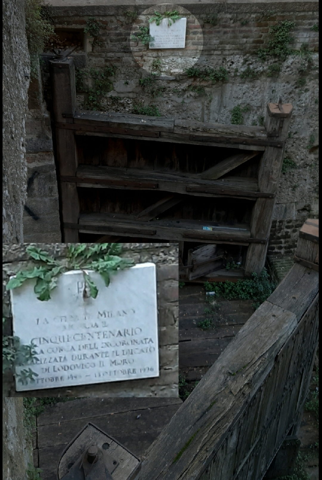 Lapide Commemorativa 500° centenario del Martesana